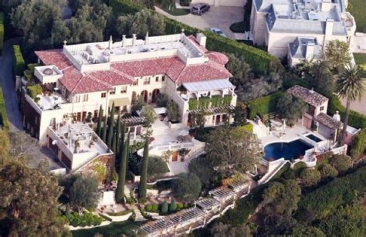 Lionel Richie Beverly Hills house