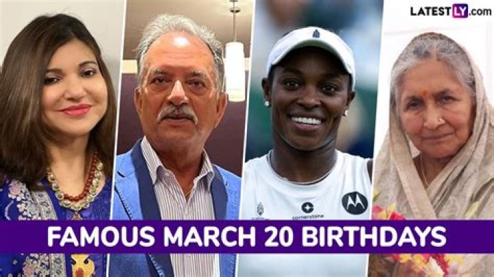 March 20 Birthdays | Famous Birthdays