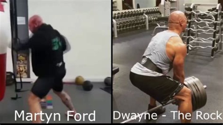 Martyn Ford challenged The Rock to a fight in the future