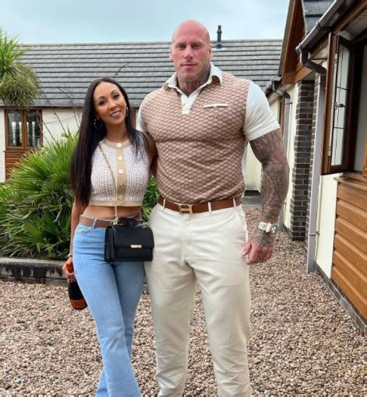 Martyn Ford with his wife Sacha Ford