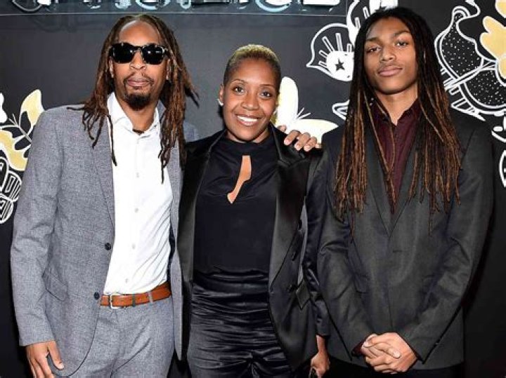 Nicole Smith and Lil Jon with their son 