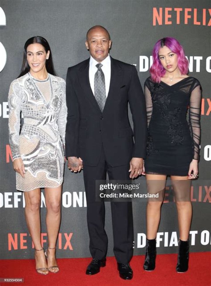 Nicole Threatt and her second husband Dr Dre.