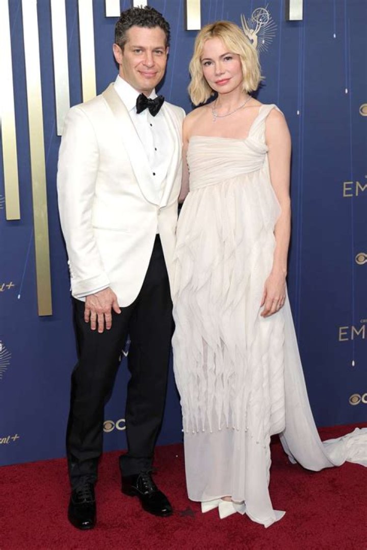 Nominee Michelle Williams and Thomas Kail arrivesat the 77th Annual Golden Globe Awards at the Beverly Hilton in Beverly Hills, CA on Sunday, January 5, 2020.