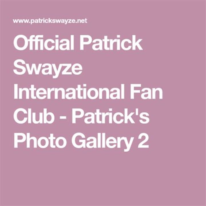Patrick Swayze photo 2