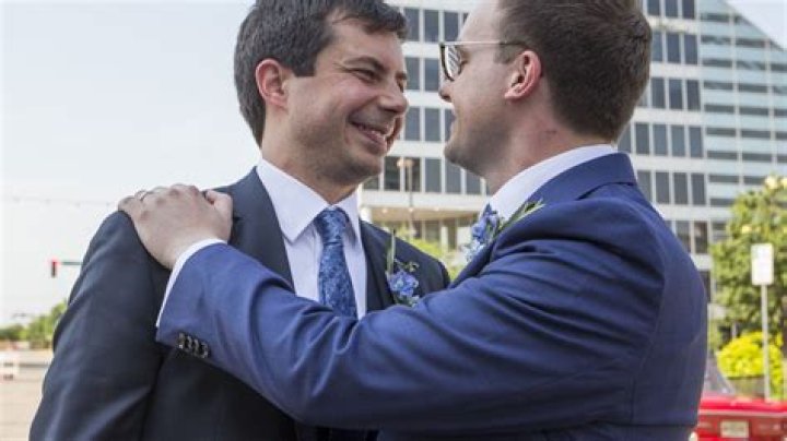 Pete Buttigieg and Chasten Glezman