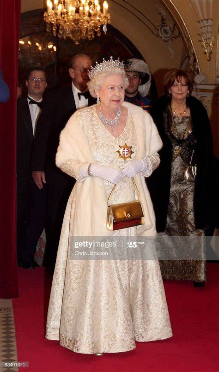 Queen Elizabeth II attends a Service of Thanksgiving