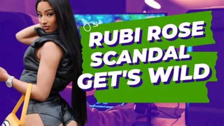 Rubi Rose scandal