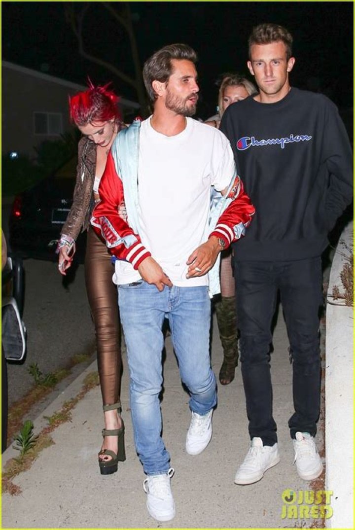 Scott Disick Kisses Bikini-Clad Bella Thorne Poolside in Cannes and gets Frisky-Loving the Attention! Also see Kourtney’s time in Cannes!! Scott Disick with Bella Thorne
