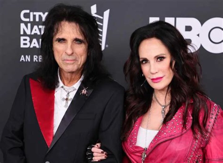 Sheryl Cooper with her husband