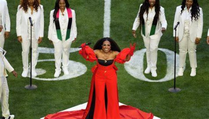 Sheryl Lee Ralph performed the Black National Anthem for first time at the Super Bowl