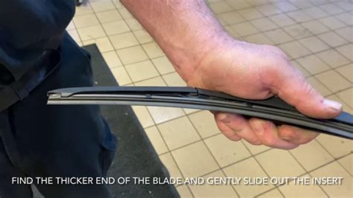 Should I replace wiper blades or inserts?