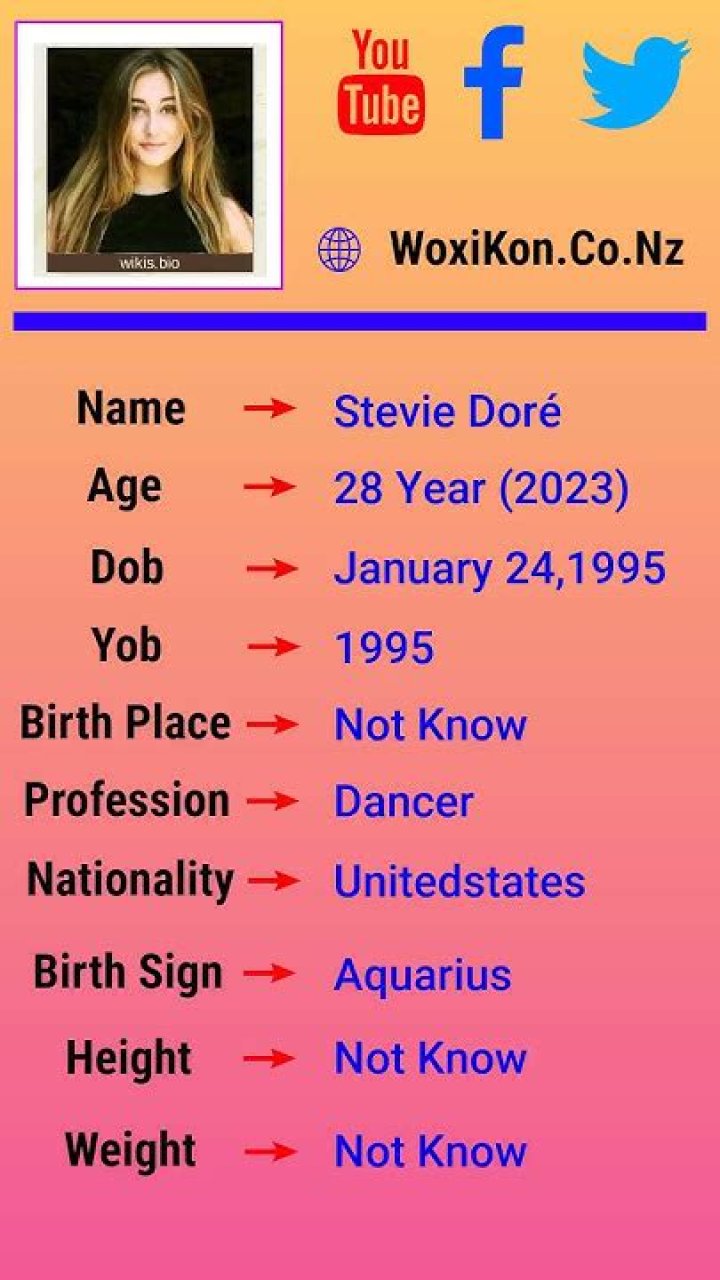 Stevie Doré - Age, Family, Bio