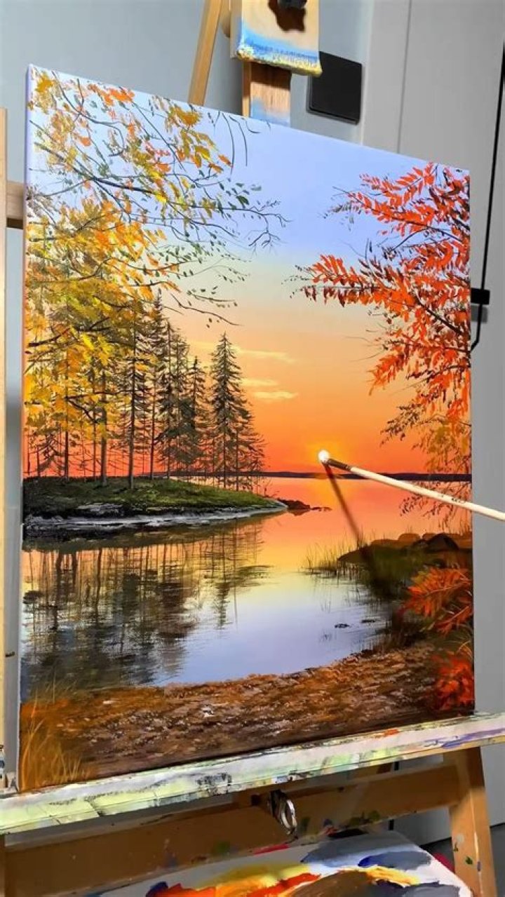 The beautiful painting by an artist Sonali Kolhatkar.