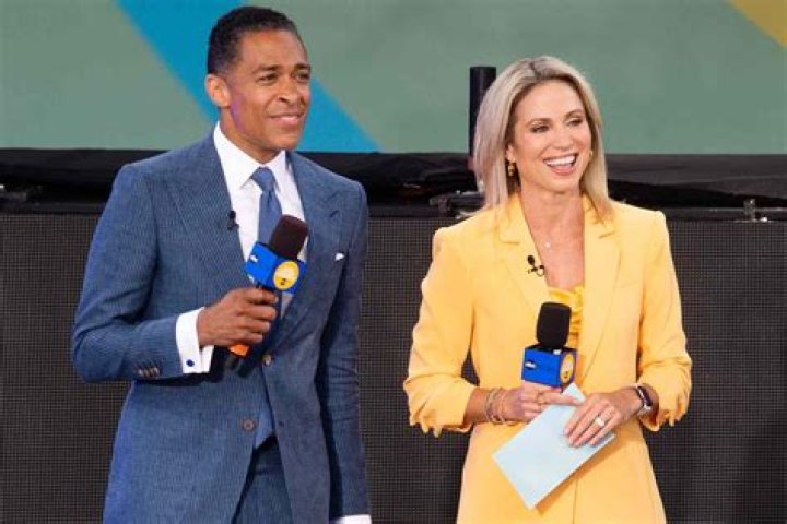  The journalist Amy Robach and an actor Andrew Shue married on February 6, 2010.
