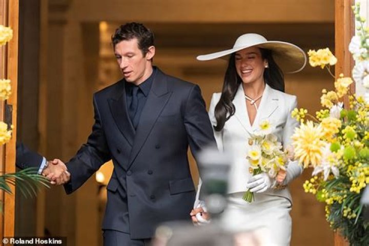 They got married in an intimate ceremony at Wolfgang's home in LA