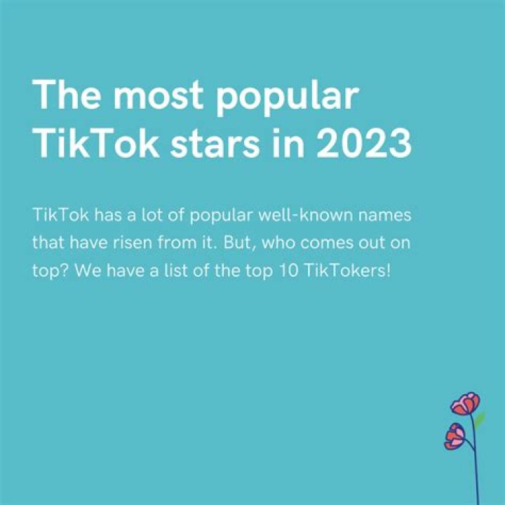 TikTok Stars Born August 9