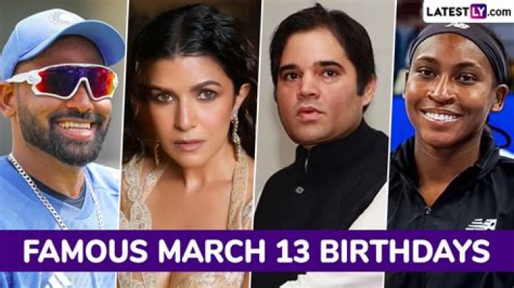 TikTok Stars Born March 13