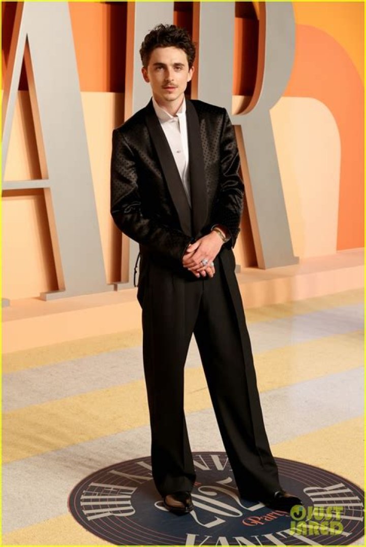 Timothee Chalamet poses for photos during the red carpet for the movie 'Dune: Part Two' at Auditorio Nacional on February 6, 2024 in Mexico City, M...