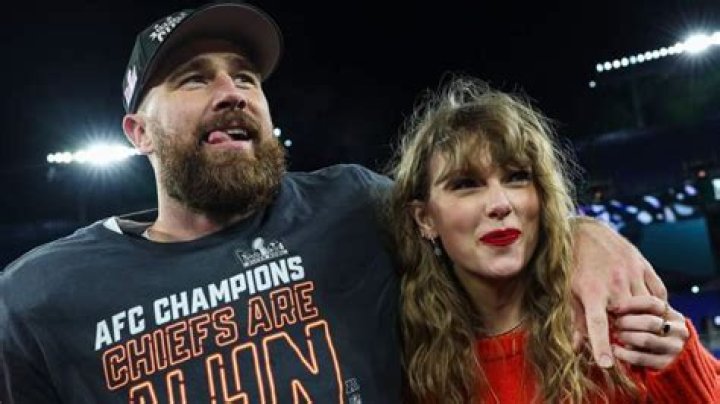 Travis Kelce and Taylor Swift arrive at SNL Afterparty on October 15, 2023 in New York City.
