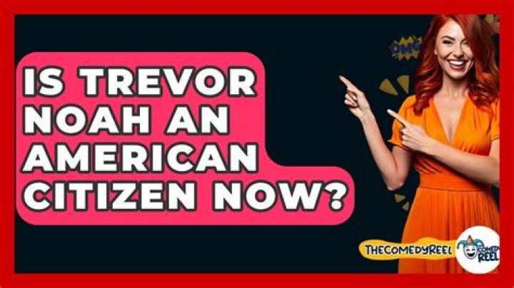 Trevor Noah An American Citizen
