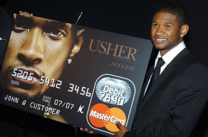 Usher Net Worth- Usher Mastercard Endorements