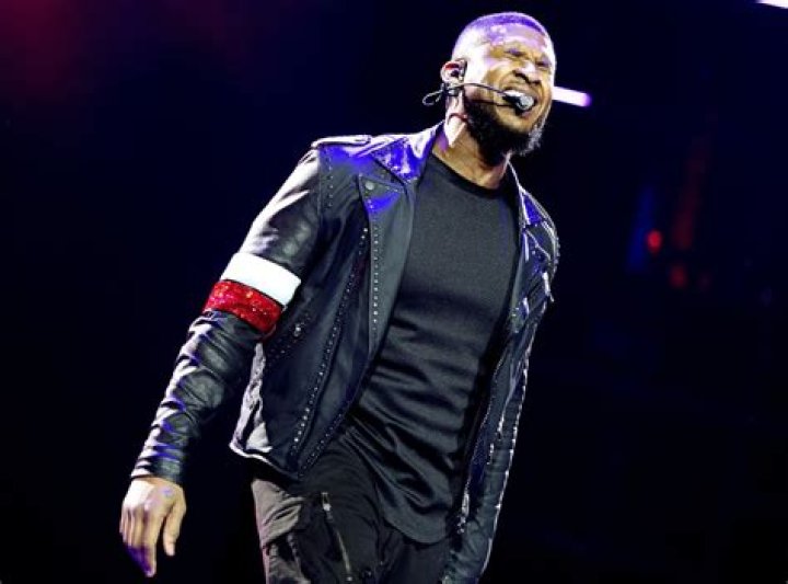 Usher Performing Live