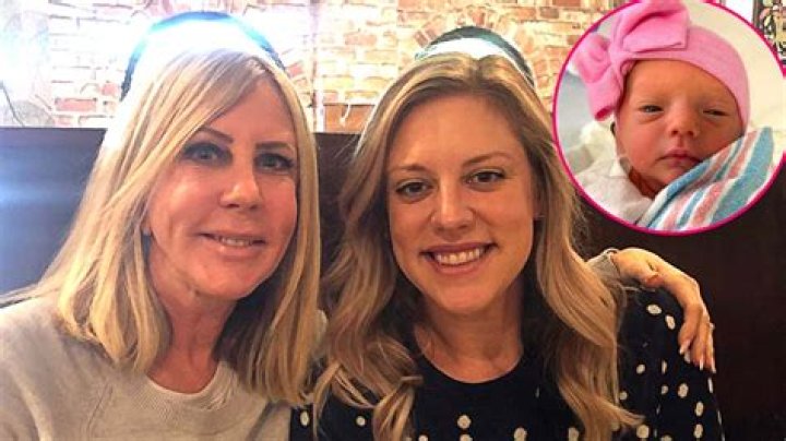 Vicki Gunvalson with her daughter, son-in-law and her two grandsons.