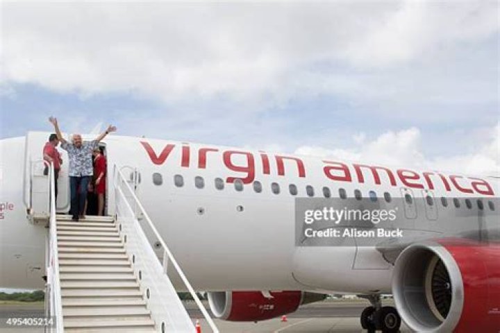 Virgin America & Sir Richard Branson celebrate New flights
