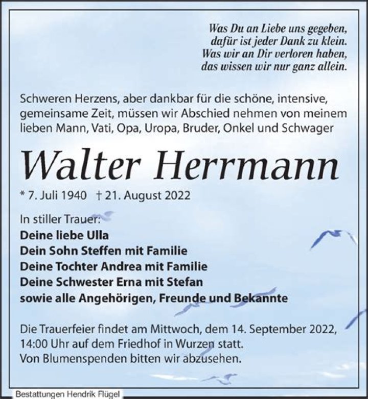 Walter Herrmann Bio (Wiki) 