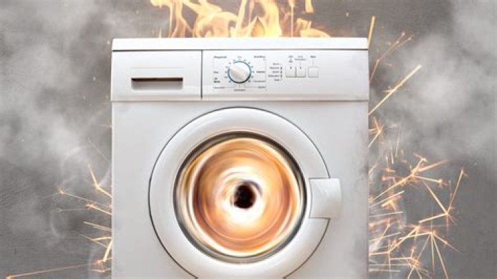 What causes a washing machine to explode?