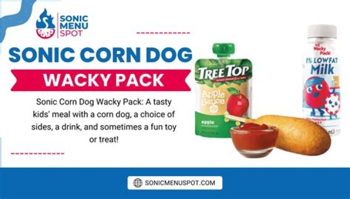 What comes in a Sonic Wacky Pack?