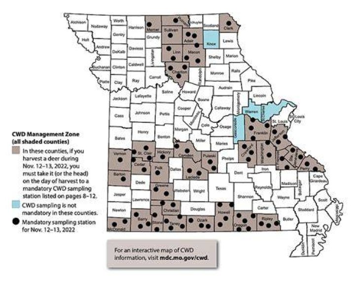 What counties in Missouri require emissions?