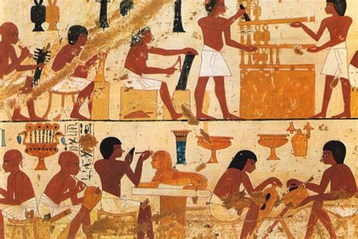 What did craftsmen in ancient Egypt eat?