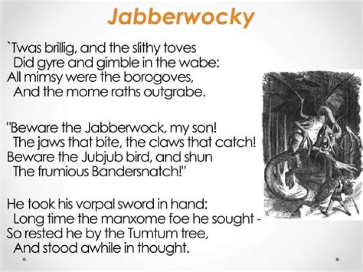 What does Borogoves mean in Jabberwocky?