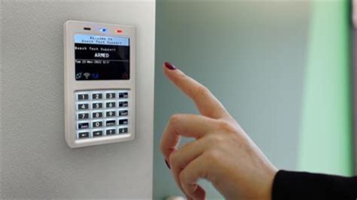 What is AC on alarm keypad?