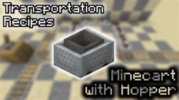 What is Minecart with Hopper in Minecraft?