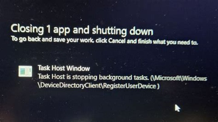 What is Task host app?