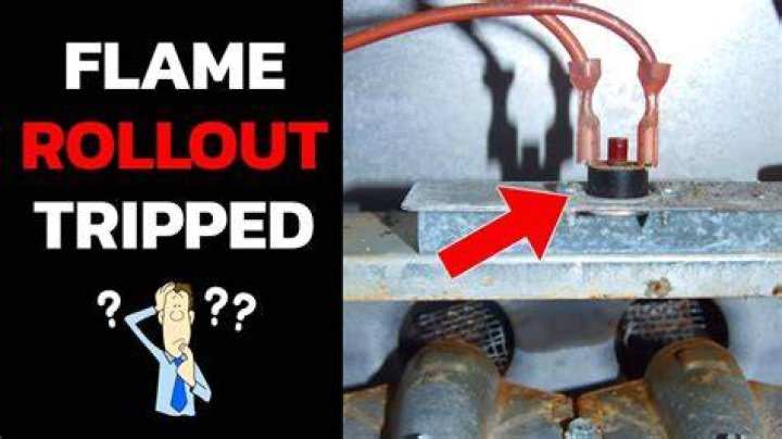 Why does my flame rollout switch keep tripping?