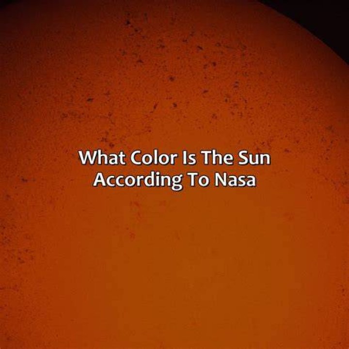 Why does the sun look so orange today?