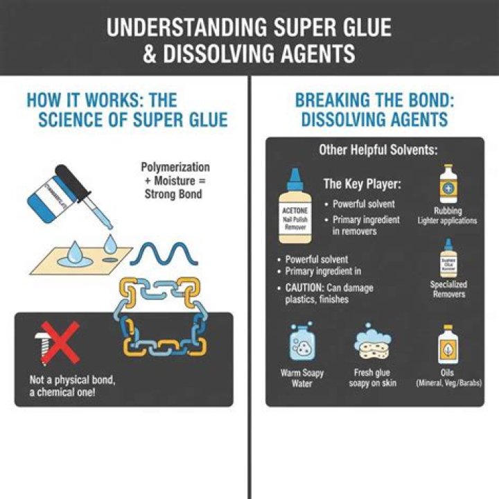 Will rubbing alcohol dissolve Super Glue?